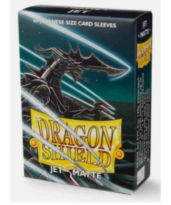 Dragon Shield Matt 60 Sleeves - Japanese Size - Jet