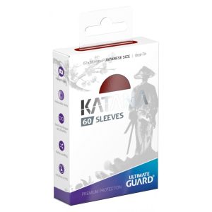 Katana Sleeves Red 60 - Japanese