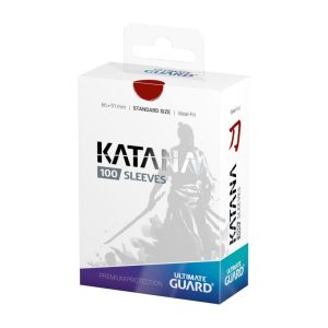 Katana Sleeves Red 100 – Standard