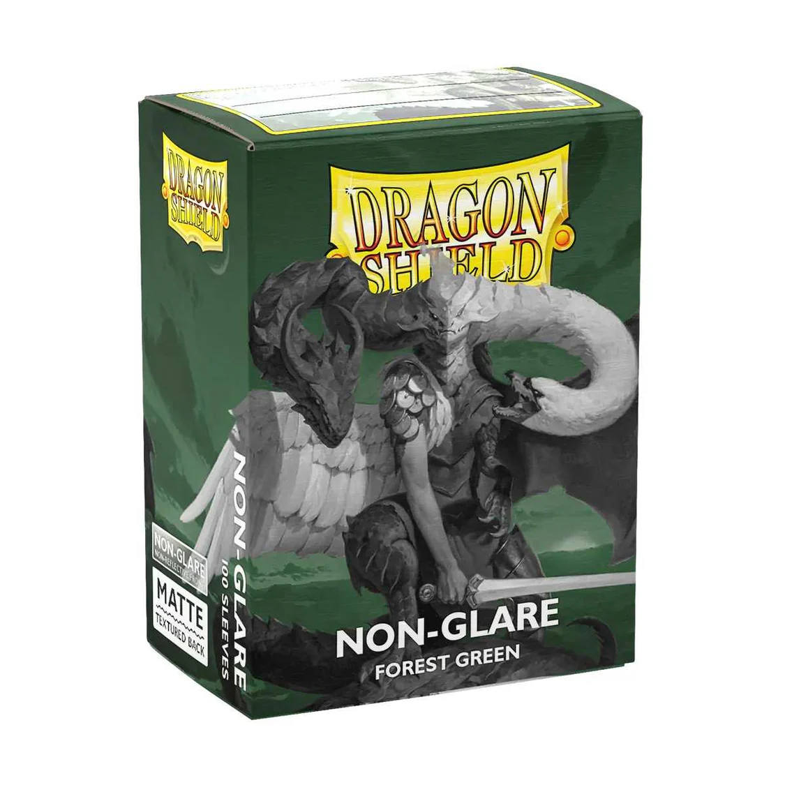 Dragon Shield Non-Glare 100 Sleeves - Standard Size - Forest Green