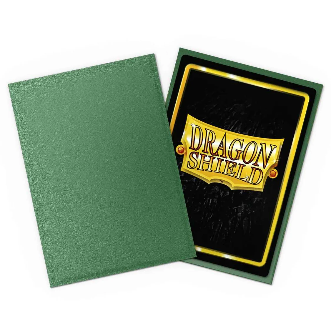Dragon Shield Non-Glare 100 Sleeves - Standard Size - Forest Green - Image 2
